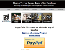 Tablet Screenshot of bostonrescueteam.com